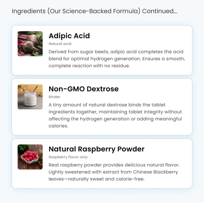 Hydrogen Water Tablets